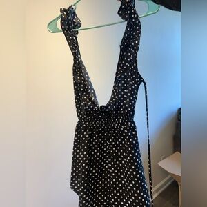 Polka Dot Rumper